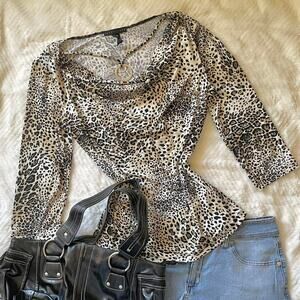 Early 2000s leopard print club